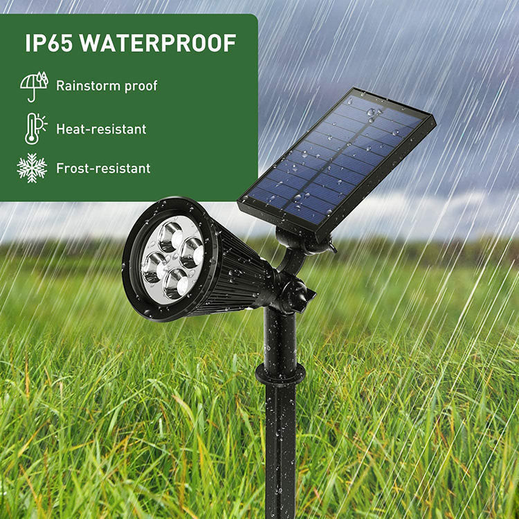 Petit éclairage à la torche solaire Led jardin extérieur Lumière solaire