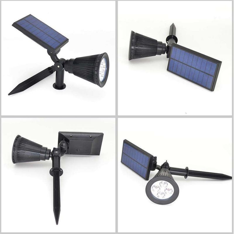 Appareils d'éclairage d'extérieur modernes Portable Led Jardin solaire Couleur changeante