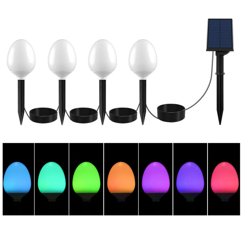 Lumières à boules solaires 50000 heures de travail Durée de vie pour le jardin Décoration de fête de Noël