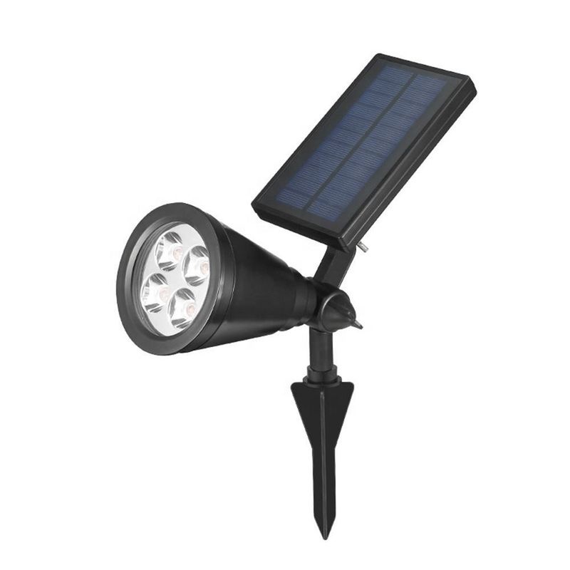 Économie d'énergie lumière solaire extérieure détecteur de mouvement sans fil Lampade à LED avec panneau solaire