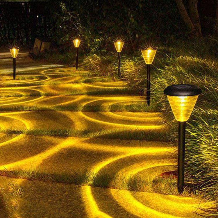 Lumières solaires de couleur pour jardin extérieur fournies directement par le pour 6-12 heures de travail