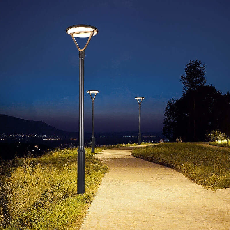 Lumière de rue à LED solaire Lumière de jardin à LED extérieure