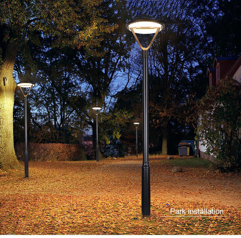 Lumière de rue à LED solaire Lumière de jardin à LED extérieure