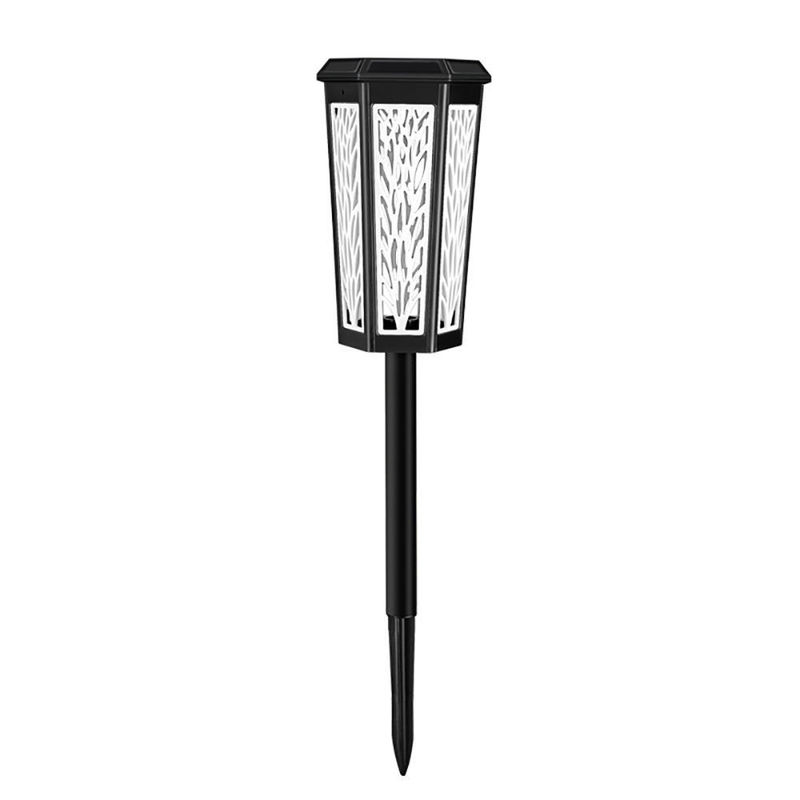Lampe solaire pour jardin extérieur à LED avec induction de contrôle de la lumière et longue durée de vie