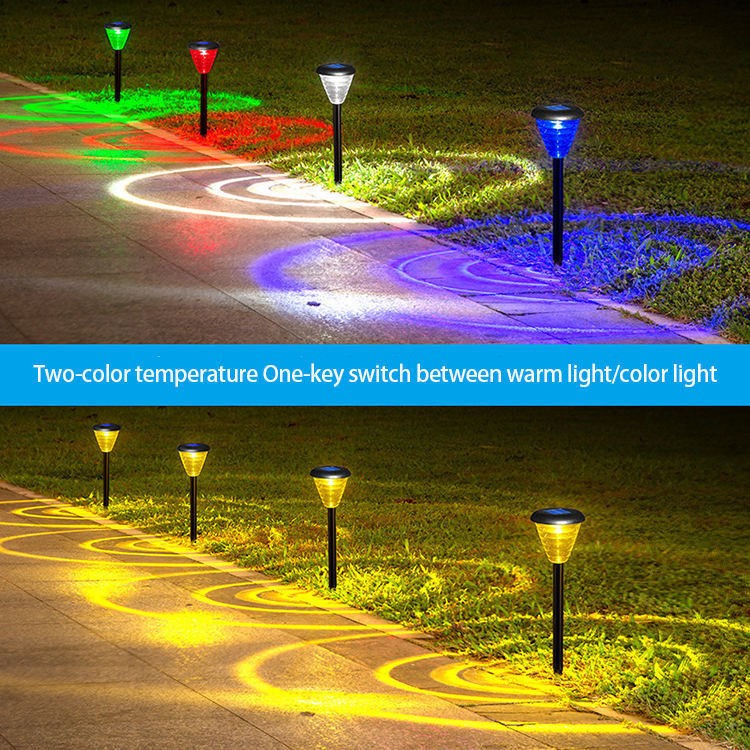Lumières solaires à LED à l'extérieur imperméables à l'eau pour la cour de la passerelle avec angle de faisceau de 150 ° automatiquement ON / OFF