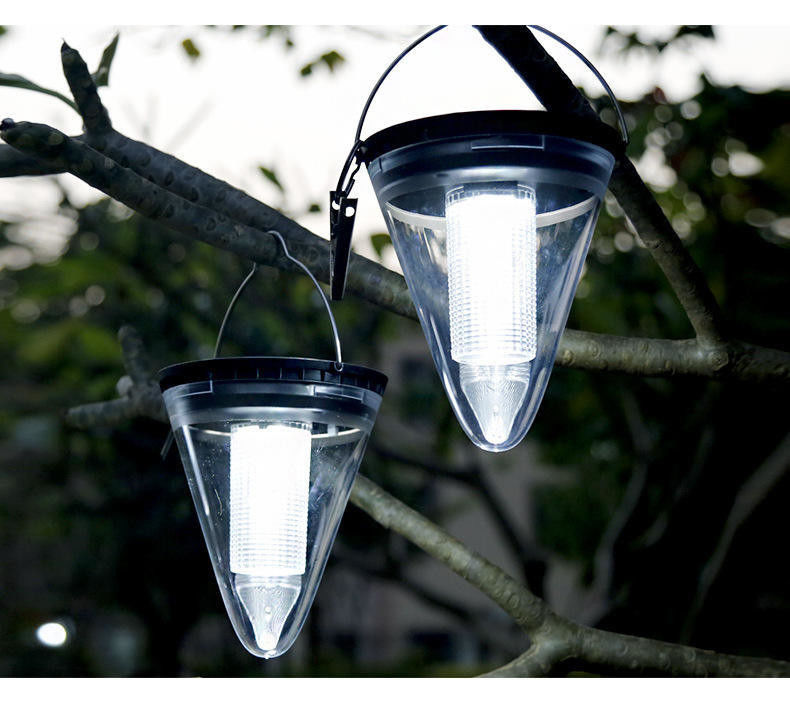 Lampe à canopée solaire pour l'éclairage extérieur de paysage Durée de vie 48000 heures