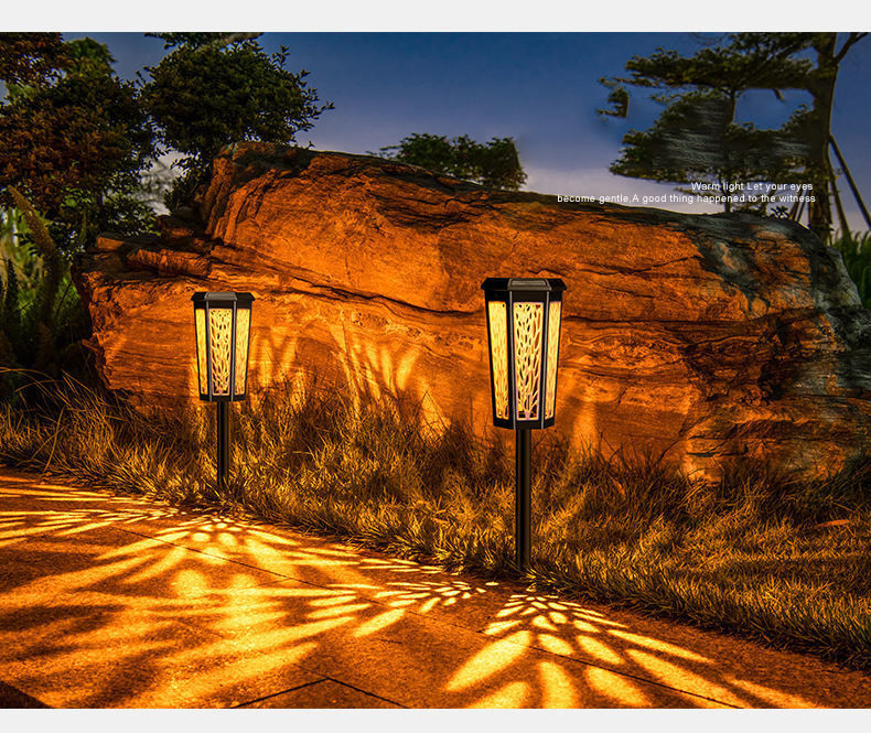 Lumières de jardin décoratives à énergie solaire IP65 pour l'éclairage des allées