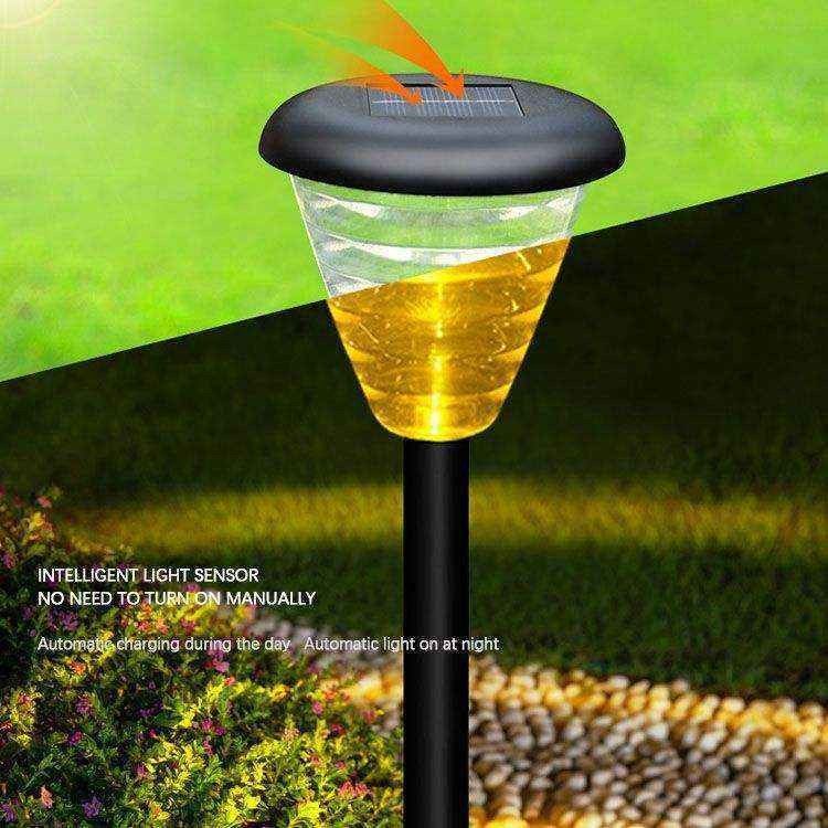 Température de fonctionnement Lumière solaire de rue à LED pour villa jardin Lumières d'herbe de sol insérées