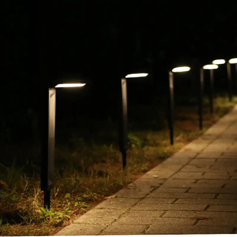 Lumières de jardin LED solaires pour la décoration des sentiers extérieurs solaires