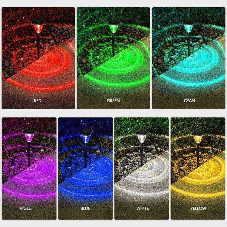 Température de fonctionnement Lumière solaire de rue à LED pour villa jardin Lumières d'herbe de sol insérées
