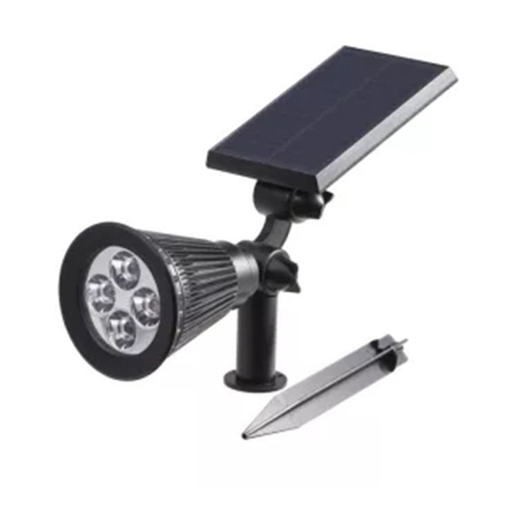 Grade IP44 et durée de vie de 40000 lampes à LED solaires pour jardin extérieur