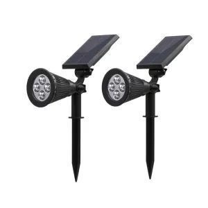 Grade IP44 et durée de vie de 40000 lampes à LED solaires pour jardin extérieur
