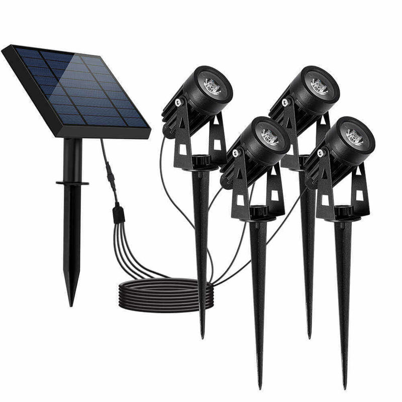 Lampe de 90lm/w Efficacité lumineuse Aluminium Soleil jardin LED Lumière pour paysage et arbre
