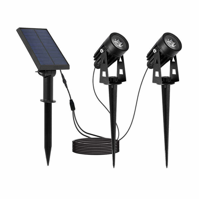 Lampe de 90lm/w Efficacité lumineuse Aluminium Soleil jardin LED Lumière pour paysage et arbre