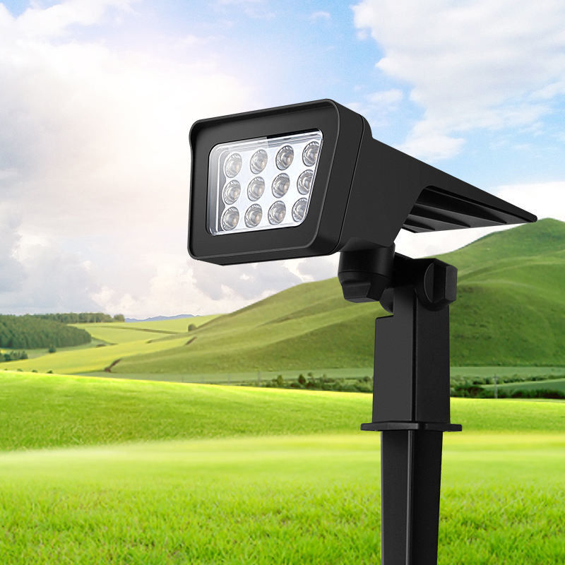 Température de couleur de 5000K Lumières solaires pour une conception de jardin extérieur parfaite