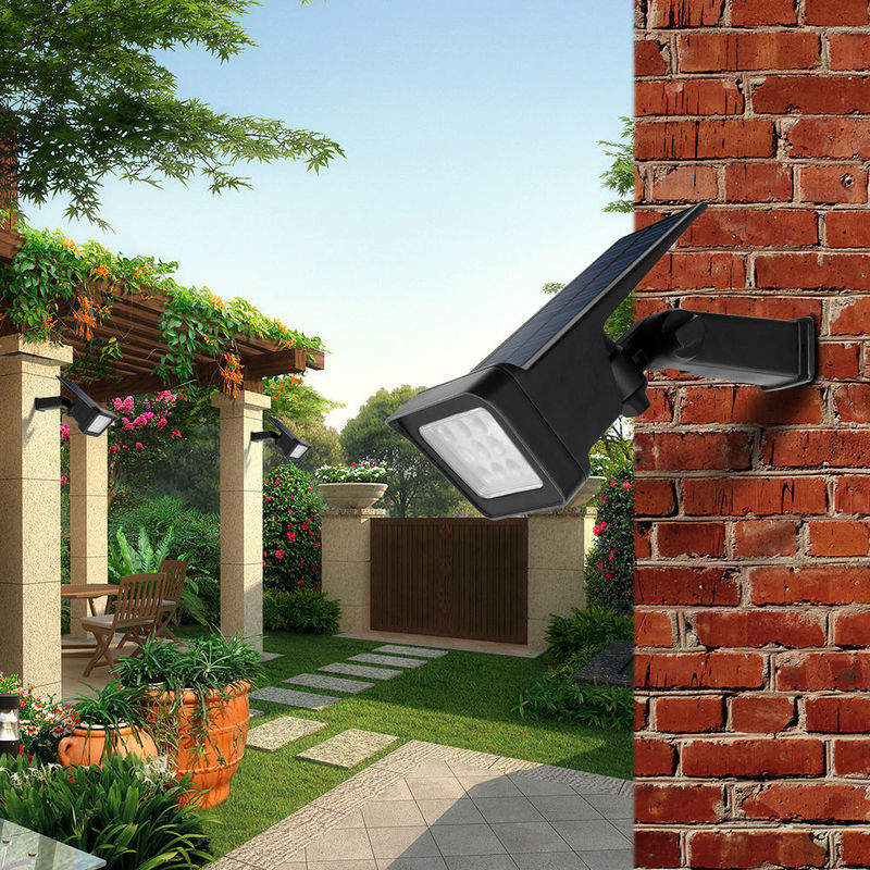Température de couleur de 5000K Lumières solaires pour une conception de jardin extérieur parfaite