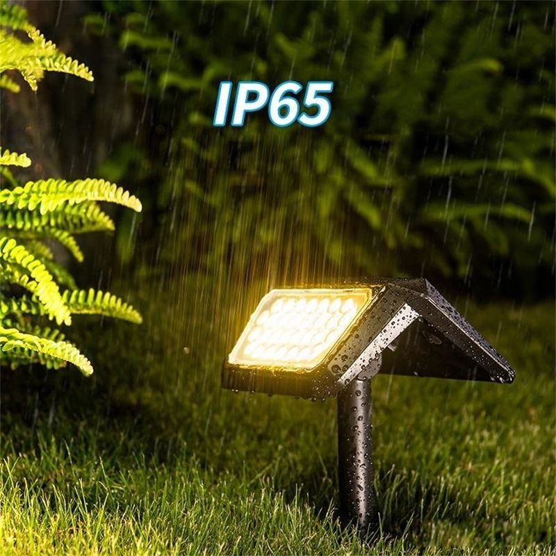 Indice de rendu des couleurs élevé Ra 80 Lampes solaires pour jardin extérieur décoratif paysager