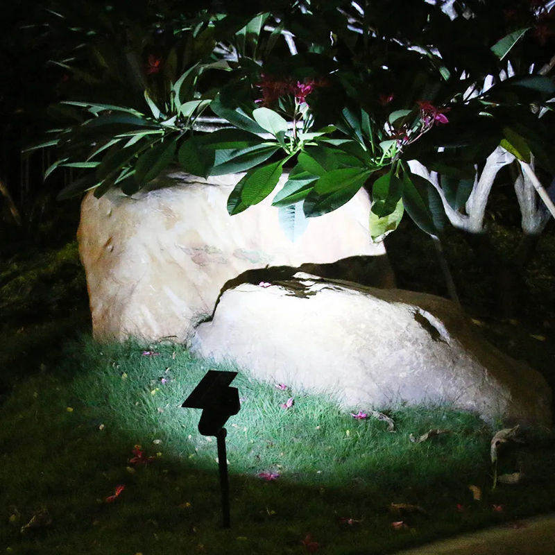 Lumière solaire pour jardin extérieur