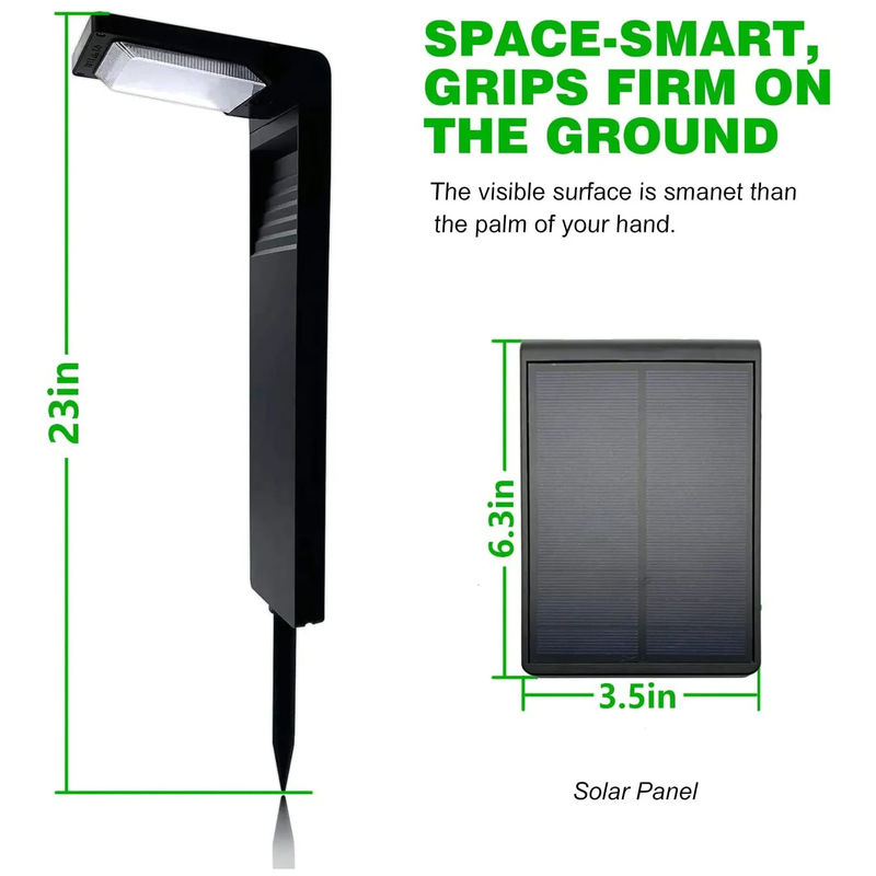 Lumière à énergie solaire imperméable à l'eau IP65 pour l'éclairage extérieur et la décoration
