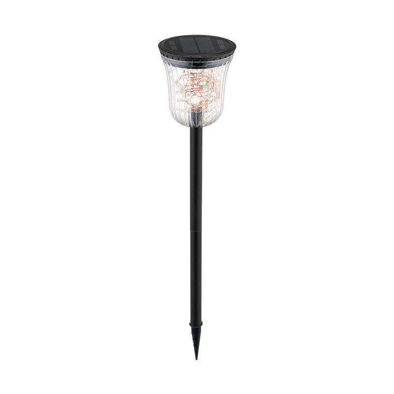 Éclairage solaire de jardin décoratif avec une efficacité lumineuse de 60lm/w et un temps de charge de 50000