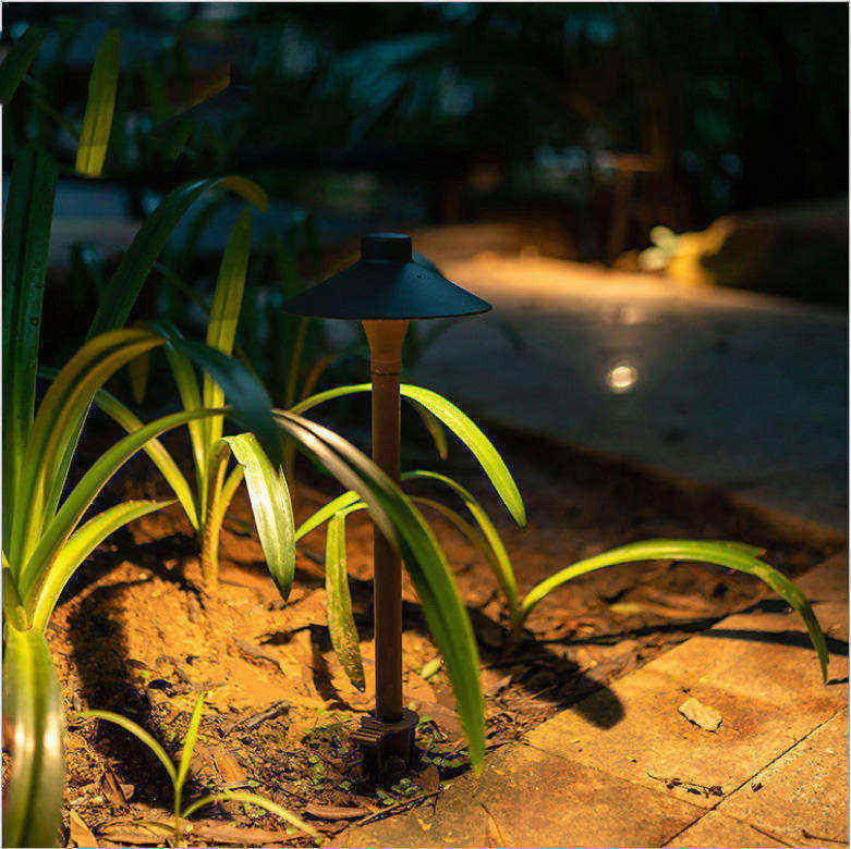 Éclairage de jardin en aluminium résistant à l'eau extérieur IP65