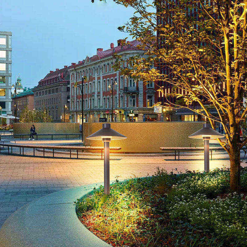 Éclairage de jardin en aluminium résistant à l'eau extérieur IP65