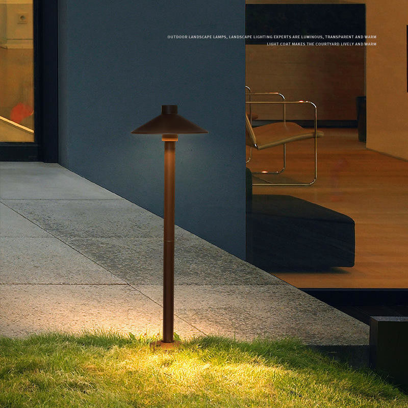 Éclairage de jardin en aluminium résistant à l'eau extérieur IP65