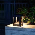 50000 heures de travail durée de vie capteur de mouvement solaire lampes de jardin à pelouse avec support de faible luminosité