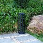 50000 heures de travail durée de vie capteur de mouvement solaire lampes de jardin à pelouse avec support de faible luminosité