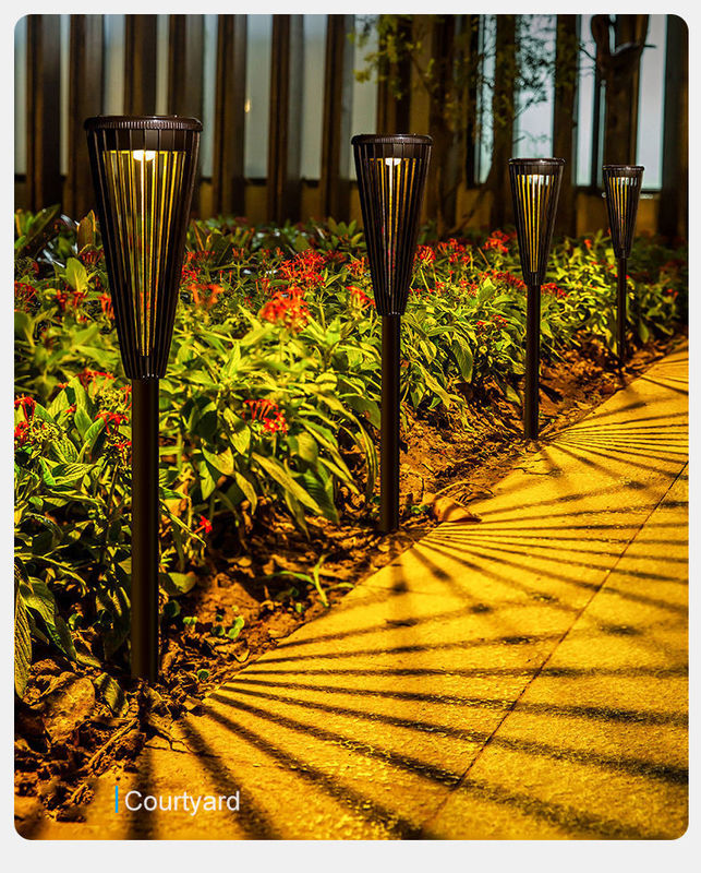 Lampes solaires à LED étanches à l'eau pour jardin de la cour de la villa Température de fonctionnement -10 60C