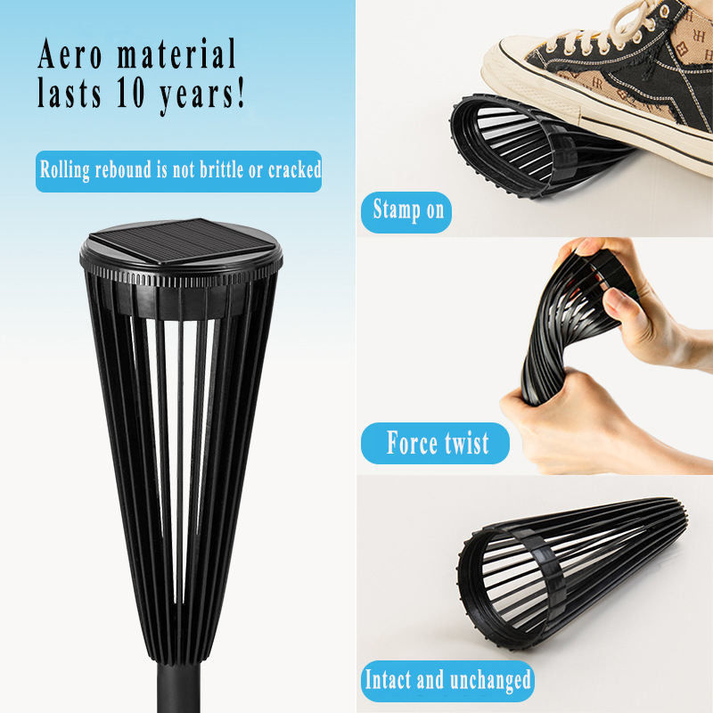 Lampes solaires à LED étanches à l'eau pour jardin de la cour de la villa Température de fonctionnement -10 60C