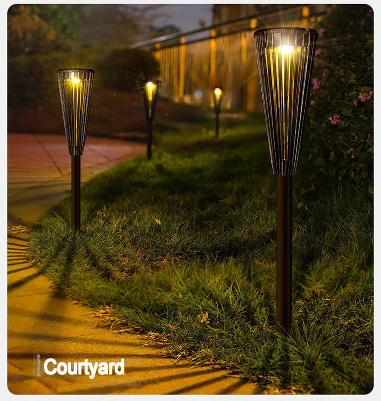 Lampes solaires à LED étanches à l'eau pour jardin de la cour de la villa Température de fonctionnement -10 60C