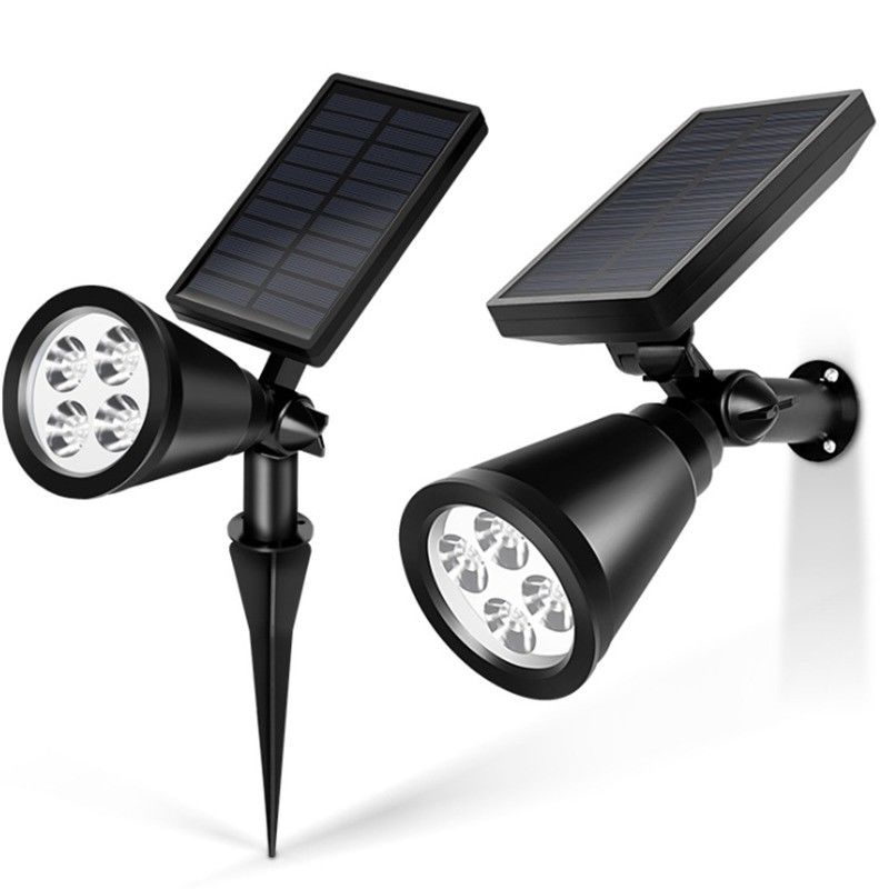 Énergie solaire 4 projecteurs à LED Ip65 étanche à l'eau