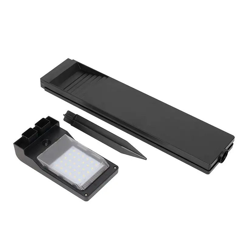 200 lampe à LED solaire à flux lumineux pour éclairage de jardin extérieur dans le jardin de la rue
