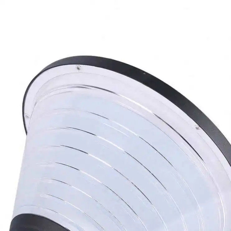 360° Angle de faisceau Fabrication professionnelle Lumière à pilier solaire pour éclairage extérieur