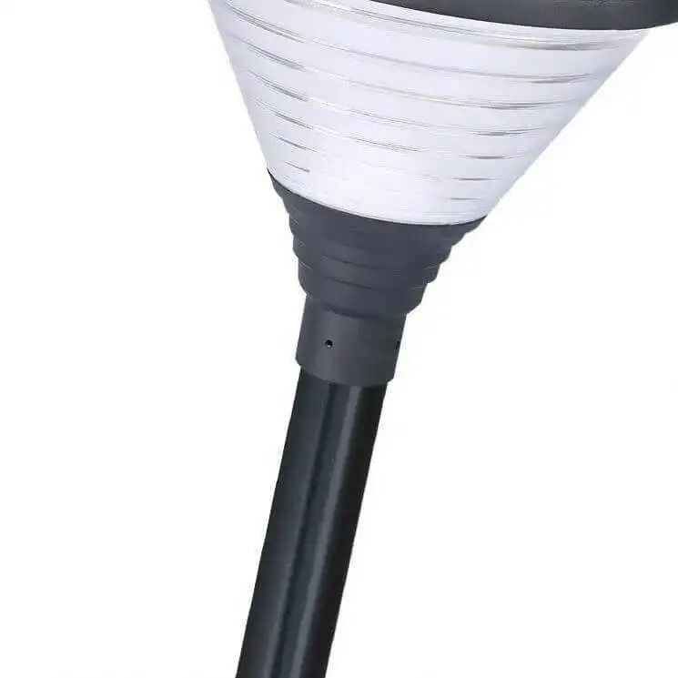 360° Angle de faisceau Fabrication professionnelle Lumière à pilier solaire pour éclairage extérieur