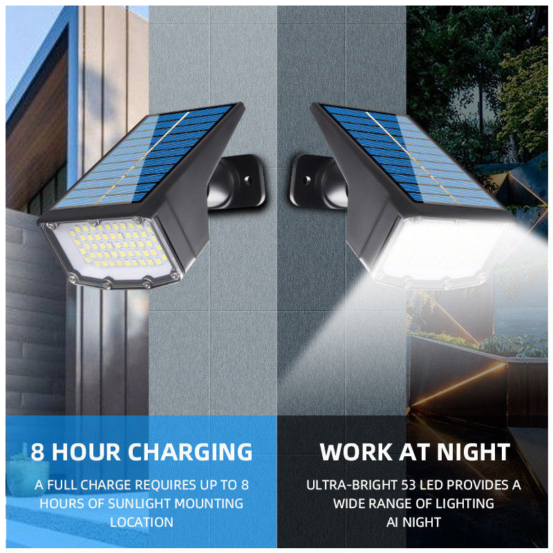 Éclairage solaire à haut flux lumineux pour jardin et paysage