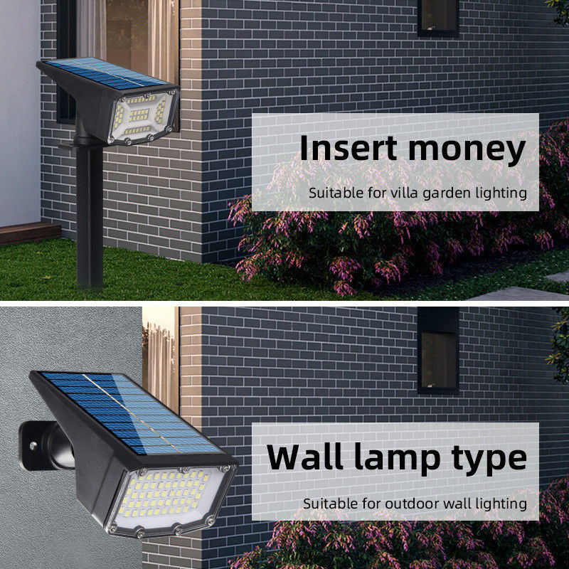 Éclairage solaire à haut flux lumineux pour jardin et paysage