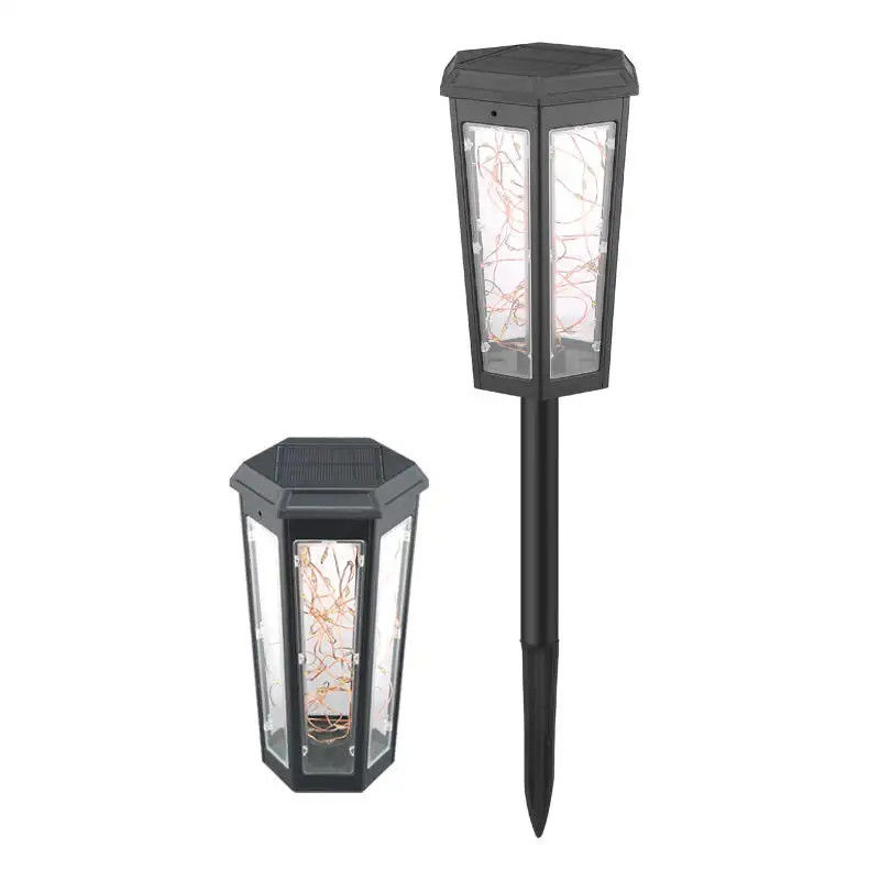 Éclairage solaire pour jardinage et jardinage à LED Éclairage solaire à LED Temps de charge 50000