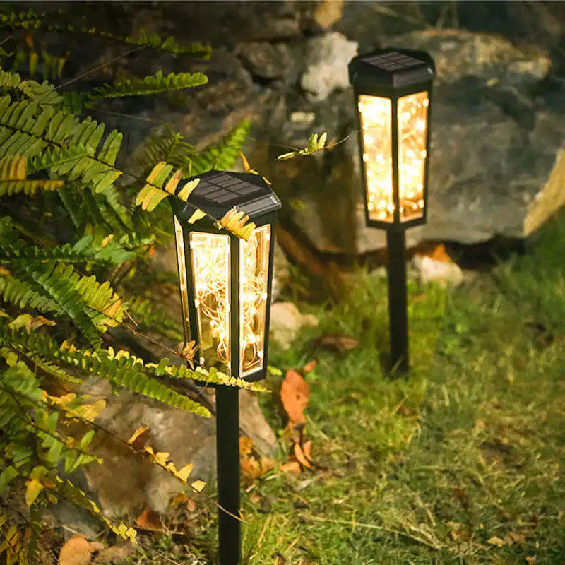 Éclairage solaire pour jardinage et jardinage à LED Éclairage solaire à LED Temps de charge 50000