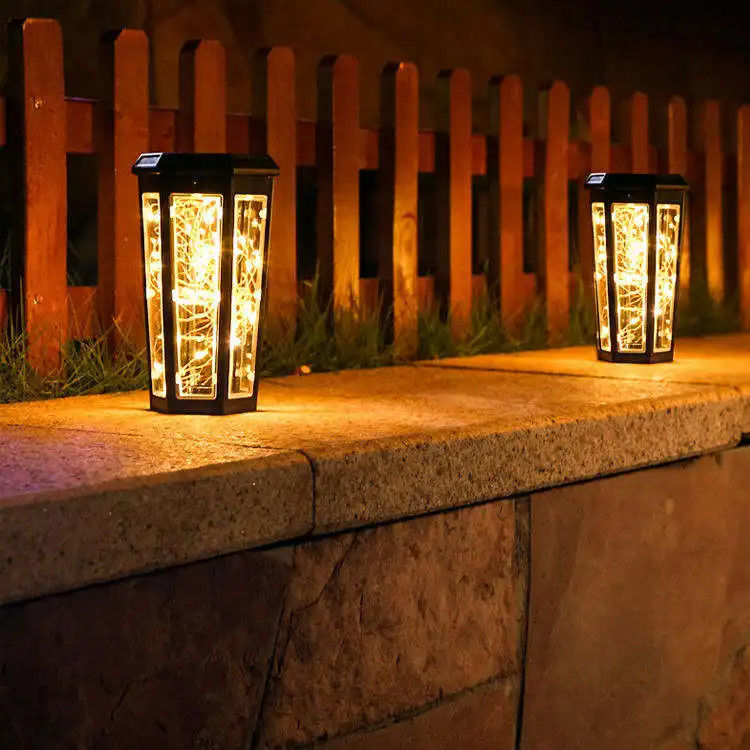 Éclairage solaire pour jardinage et jardinage à LED Éclairage solaire à LED Temps de charge 50000