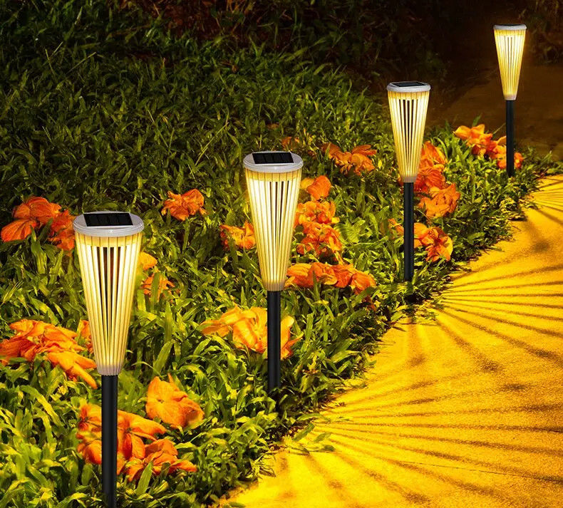 Éclairage solaire pour jardin à l'épreuve de l'eau