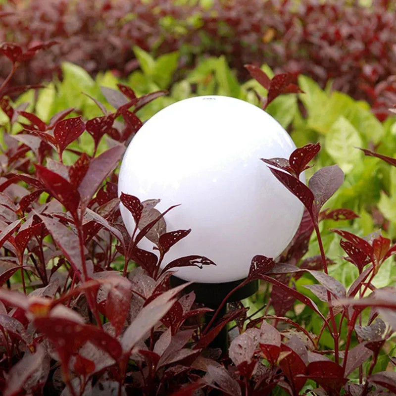 2700K Lumières solaires à billes blanches douces et chaudes étanches pour les jardins extérieurs