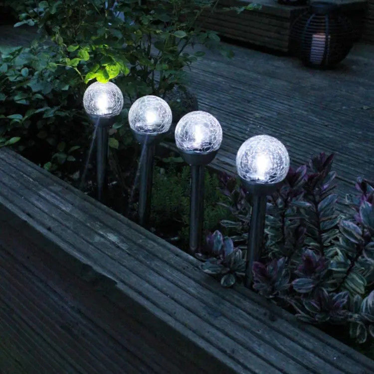 Éclairage à l'eau étanche à l'énergie solaire pour jardin et paysage