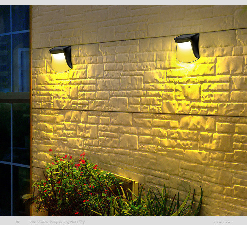 Lumière solaire ABS pour jardin 1- Résistance à l'eau à l'extérieur