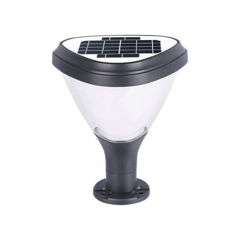 Lampe à colonne à fenêtre à LED moderne pour la décoration de jardin de patio polyvalente