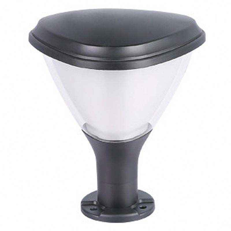 Lampe à colonne à fenêtre à LED moderne pour la décoration de jardin de patio polyvalente