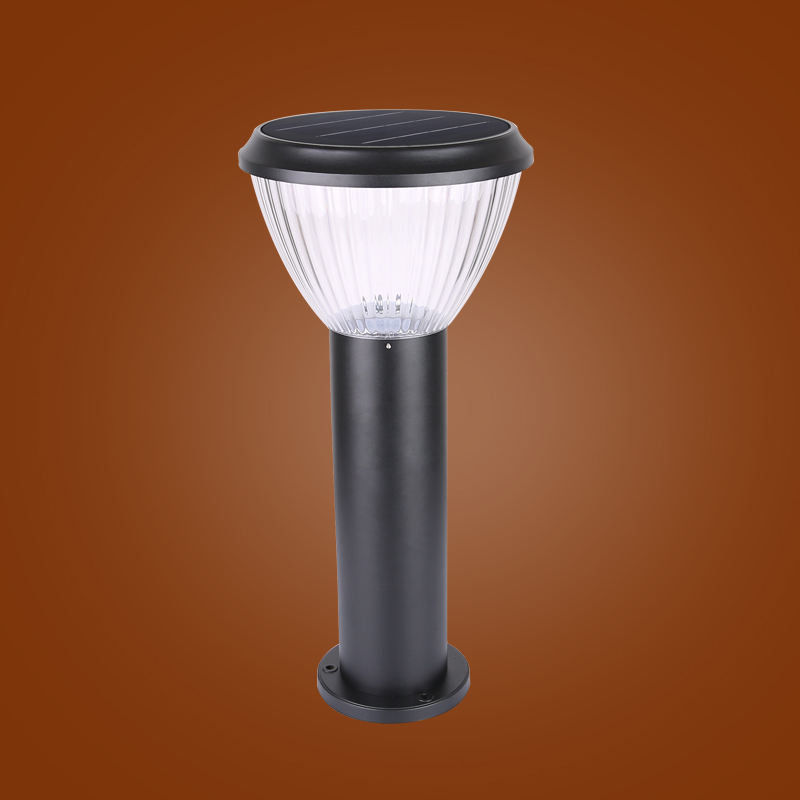 Lumières solaires pour jardin Porte à colonne LED Lumière pour jardin Décoration de jardin