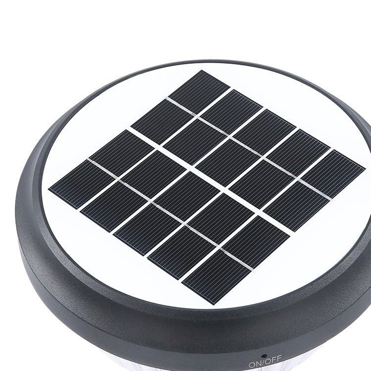 Lumières de jardin en aluminium solaire Libright Lumières de jardin extérieures Lampes LED étanches pour l'extérieur