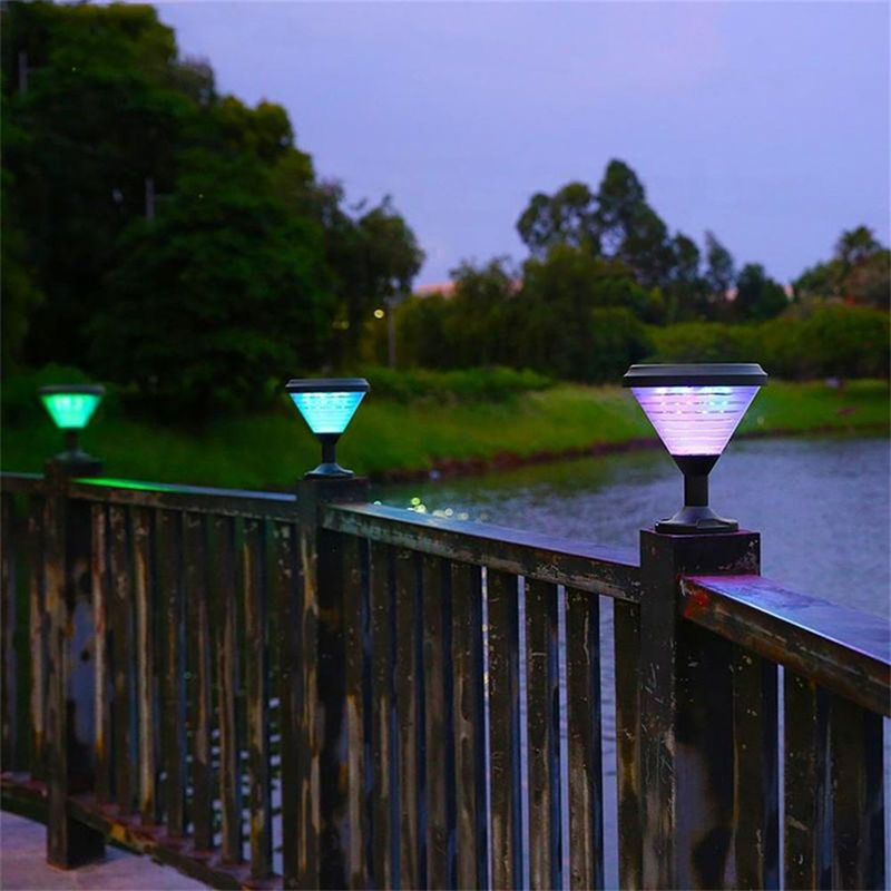 Éclairage solaire à LED à haut rendement lumineux pour la décoration de jardin